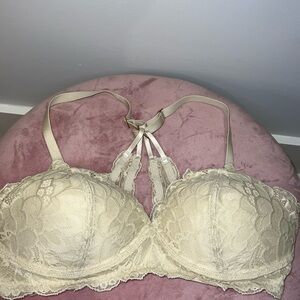 Aerie wireless padded lace bra